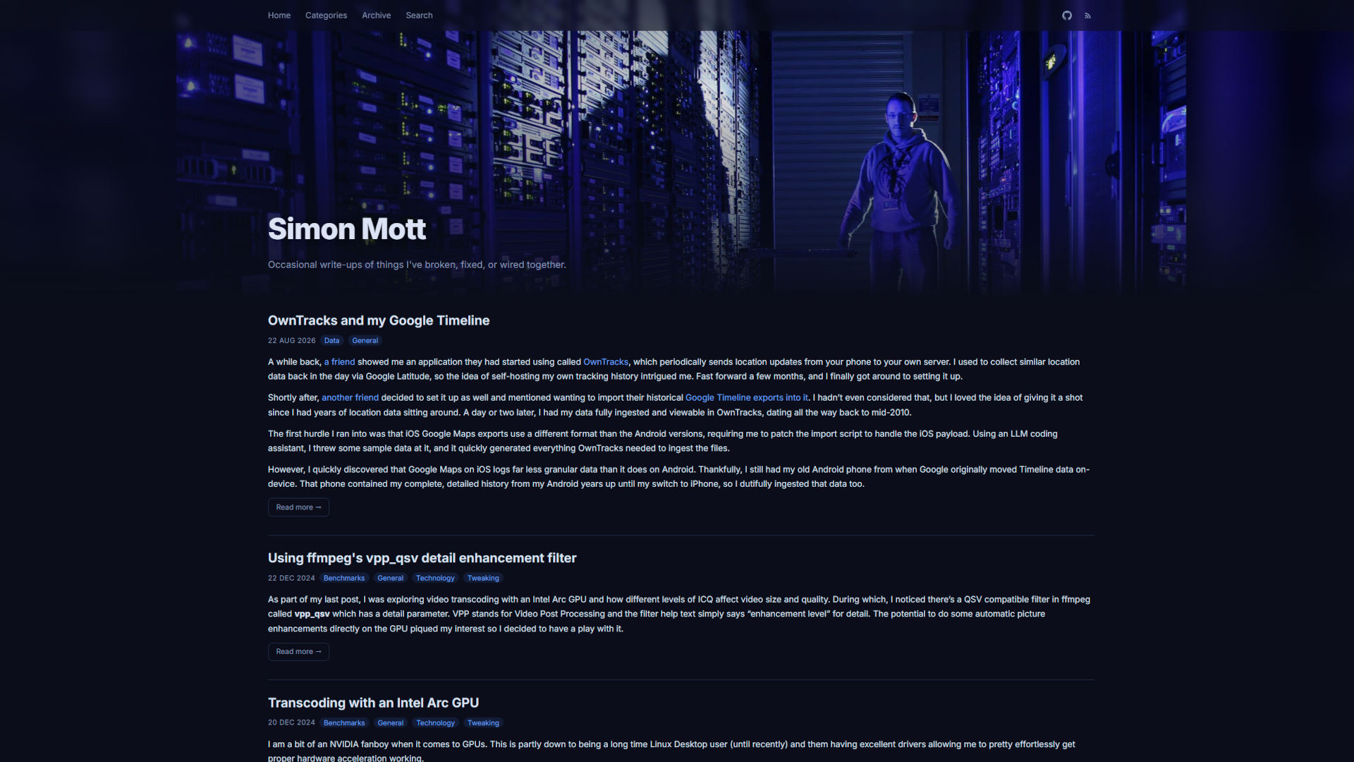 Hugo Website